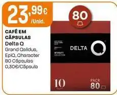 Intermarché Delta q - café em cápsulas promoção