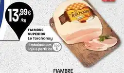 Intermarché Le torchonay - fiambre superior promoção
