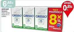 Intermarché Gresso - leite uht promoção
