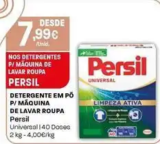 Intermarché Persil - detergente em pó p/ maquina de lavar roupa promoção