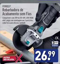 ALDI FERREX Rebarbadora de Acabamento sem Fios promoção