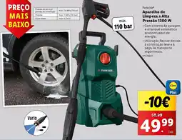 Parkside Aparelho de Limpeza a Alta Pressão 1300 W