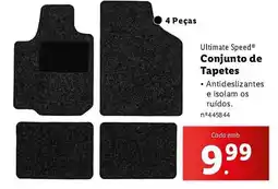 Lidl Ultimate Speed Conjunto de Tapetes promoção