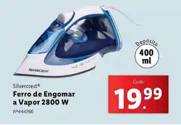 Lidl Silvercrest Ferro de Engomar a Vapor 2800 W promoção
