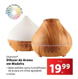 Lidl Silvercrest Difusor de Aroma em Madeira promoção