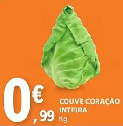 E.Leclerc COUVE CORAÇÃO INTEIRA KG promoção