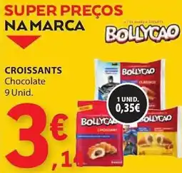 E.Leclerc CROISSANTS Chocolate 9 Unid. promoção