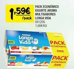 Spar PACK ECONÓMICO IOGURTE AROMA MULTISABORES LONGA VIDA 8x120G promoção