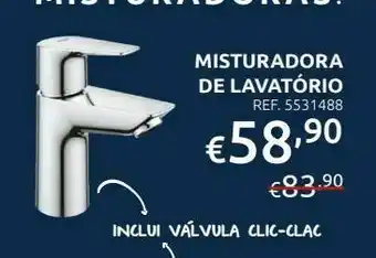 Misturador para lavabo grohe