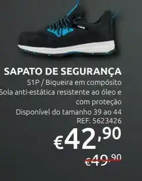 Casa Peixoto Sapatos de segurança vito promoção