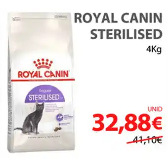 Ornimundo Royal Canin Sterilised 4kg promoção