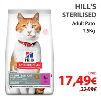 Hill's Sterilised Adult Pato 1,5kg