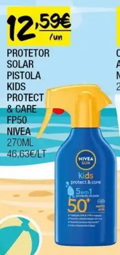 Spar PROTETOR SOLAR PISTOLA KIDS PROTECT & CARE FP50 NIVEA 270ML promoção