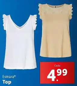 Lidl Esmara Top promoção