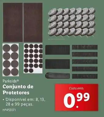 Lidl Parkside Conjunto de Protetores promoção