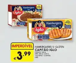 Meu Super HAMBURGUERES S/ GLUTEN CAPITÃO IGLO promoção