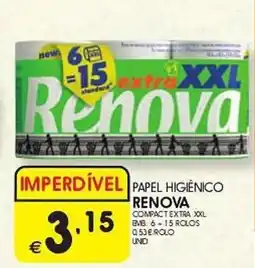 Meu Super PAPEL HIGIÉNICO RENOVA promoção