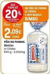 Intermarché Bimbo - pão de forma promoção