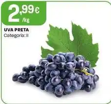 Intermarché Uva preta promoção