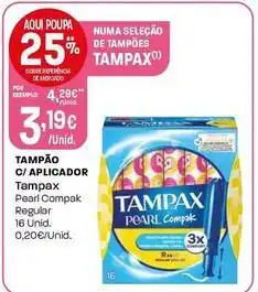 Intermarché Tampax - tampao c/ aplicador promoção