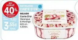 Intermarché Carte d'or - gelado promoção