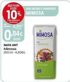 Intermarché Mimosa - nata uht promoção