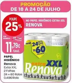Intermarché Renova - papel higiênico promoção