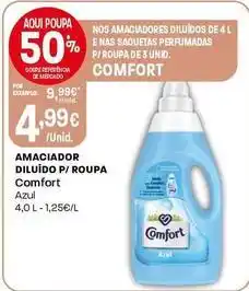 Intermarché Comfort - amaciador diluido p/roupa promoção