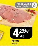 Intermarché Porco bifana promoção