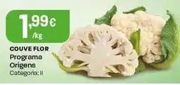 Intermarché Programa origens - couve flor promoção