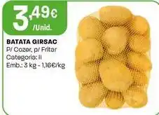 Intermarché Batata girsac promoção