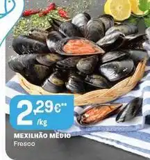 Intermarché Mexilhão medio promoção