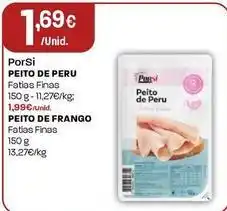 Intermarché Porsi - peito de peru promoção