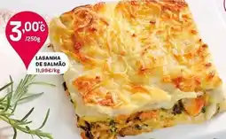 Intermarché Lasanha de salmao promoção