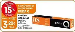 Intermarché Delta q - café em cápsulas promoção