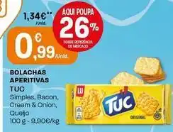 Intermarché Tuc - bolachas aperitivas promoção