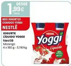 Intermarché Nestle - iogurte liquido yoggi promoção