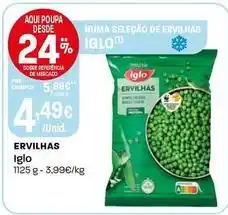 Intermarché Iglo - ervilhas promoção