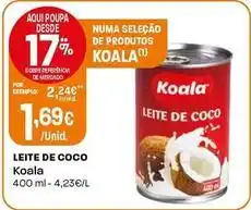 Intermarché Koala - leite de coco promoção