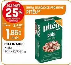 Intermarché Pitéu - pota c/ alho promoção
