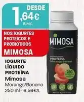 Intermarché Mimosa - iogurte líquido proteína promoção