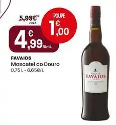 Intermarché Favaios - moscatel do douro promoção