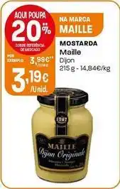 Intermarché Maille - mostarda promoção