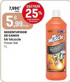 Intermarché Mr. musculo - desentupidor de canos promoção