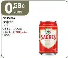 Intermarché Sagres - cerveja promoção