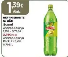 Intermarché Sumol - refrigerante c/ gas promoção