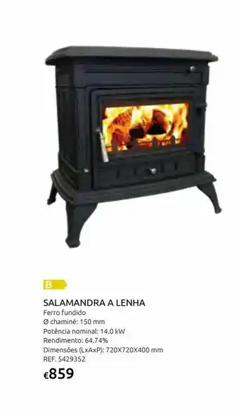 Casa Peixoto Salamandra f.f sff d02 a lenha promoção