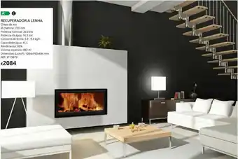 Casa Peixoto Recuperador a lenha baxi serbal promoção