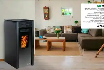 Salamandra a pellets 8 kw dielle aria grecale glass 70