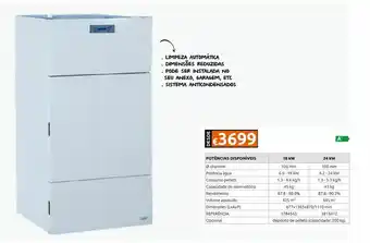 Caldeira a pellets 18 kw baxi cbp matic